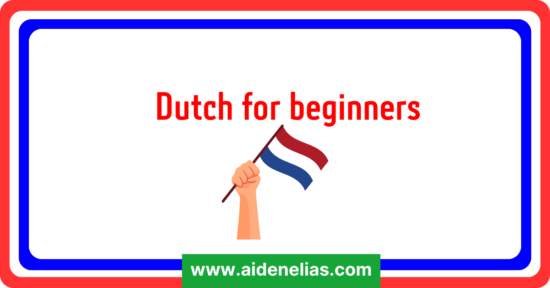 Dutch for beginners
