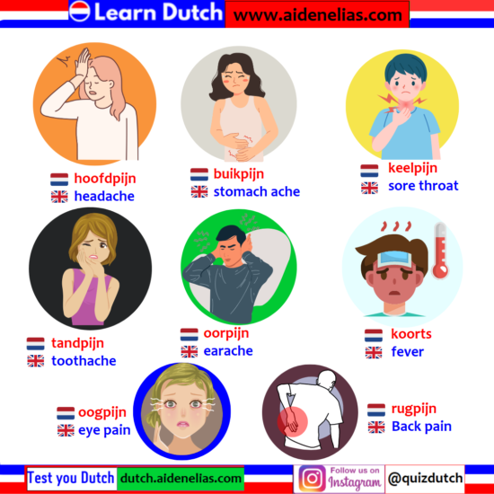 Dutch Vocabulary - Health